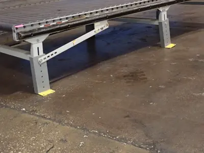 38" X 120" X 18" Roller Conveyor