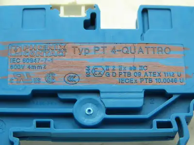 Phoenix Contact PT 4-QUATTRO Terminal Block 4 Wire 800V 4mm² Mixed Lot of 195