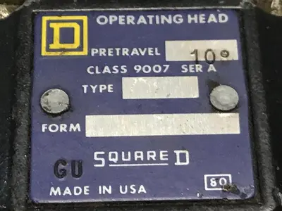 USED SQUARE D 9007-AEQ2699