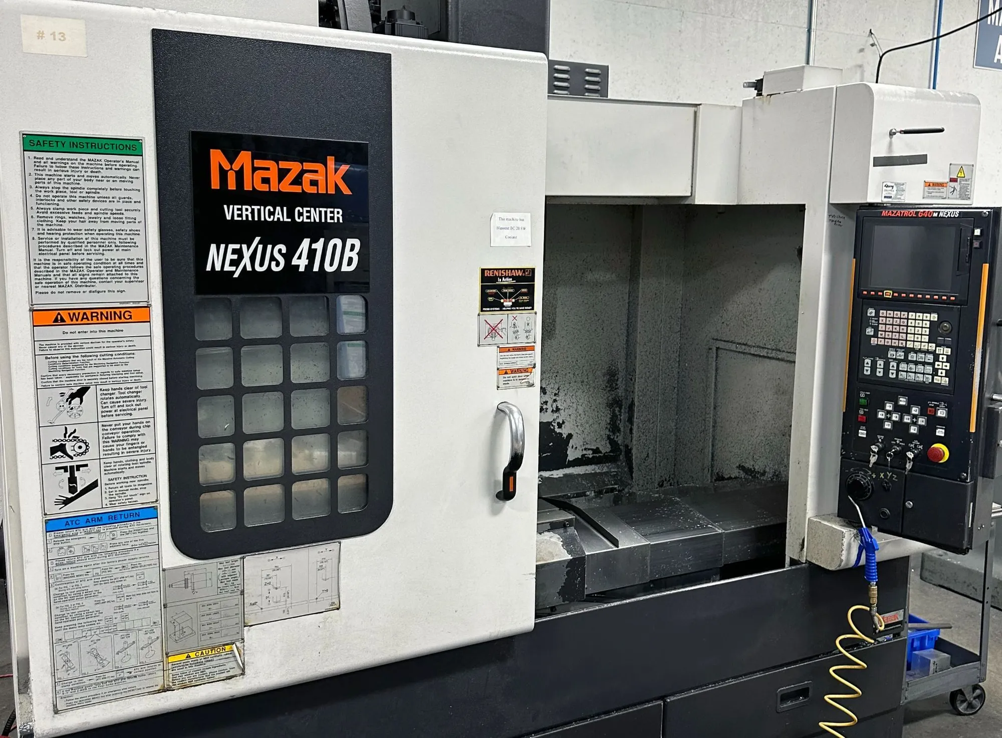 USED 2004 MAZAK VERTICAL CENTER NEXUS 410B