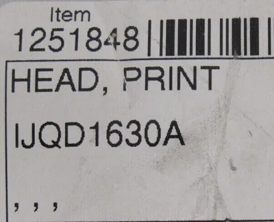 USED MARSH 1630A PRINTHEAD 1251848 IJQD1630A