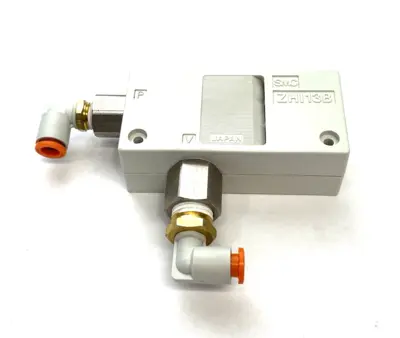 USED SMC VACUUM EJECTOR, FEMALE NPT PORTS