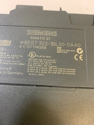 USED SIEMENS 6ES7 322-1BL00-0AA0