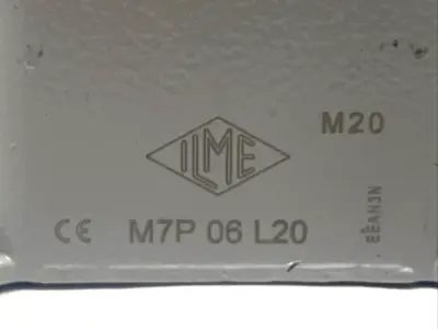 Used ILME Socket Enclosure w/ 16A 500V 6-Pin Socket Connector Accessories Michigan US | Maverick Industrial Sales #1400769