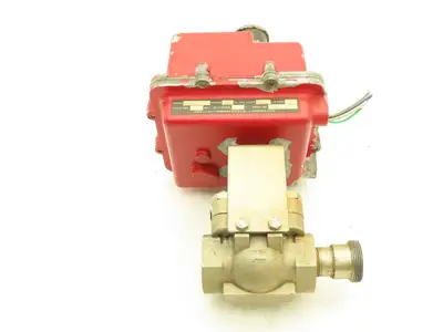 Velan G1T13-SP7A 1"NPT Stainless Ball Valve & Electric Actuator 115V A92XWJ
