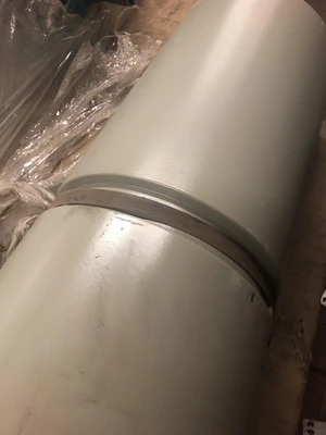 New Schenk Process Belt Scraper Conveyor Drive Pulley 36” L 12” Dia