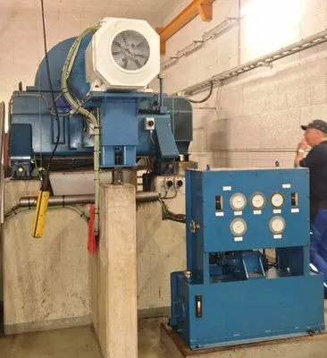 Sharples PM-76,000 Super-D-Canter centrifuge, 316SS.