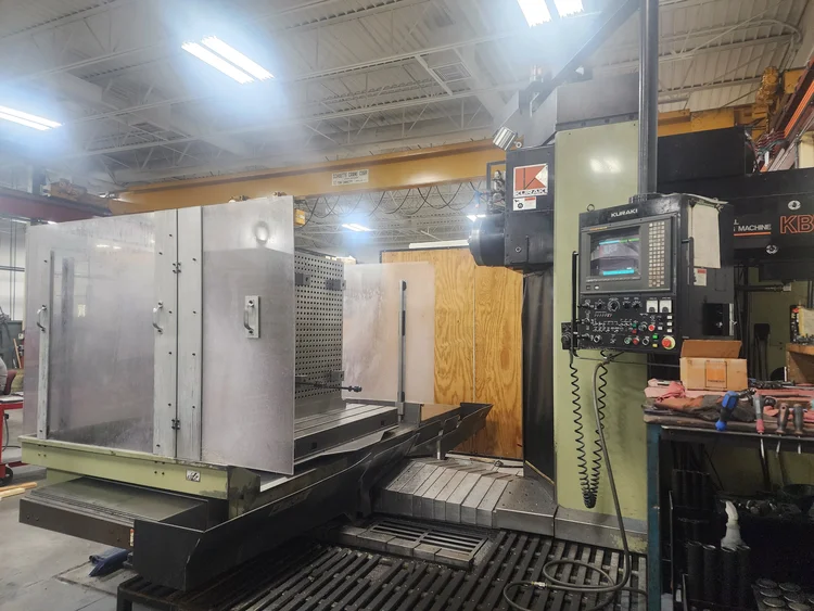 Used 1997 KURAKI KBT-11 Horizontal Table Type Boring Mills Texas US | Sunwest Trading Group #230740