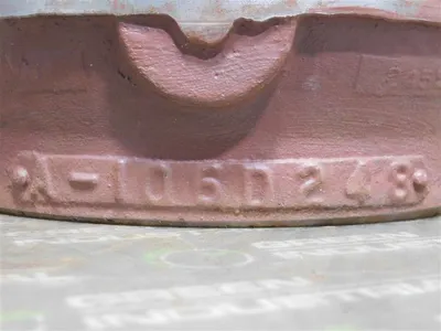 Unbranded 4061-2 Babbit Sleeve Bearing 5.75in Bore 9.125 in OD 7.2 in H Used