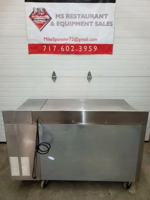 Nor-Lake UF182 60” 2 Door Worktop W/ BSP Freezer Refurbished Tested Working!
