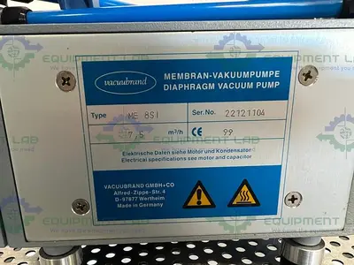 USED VACUUBRAND ME 8SI DIAPHRAGM VACUUM PUMP 115V