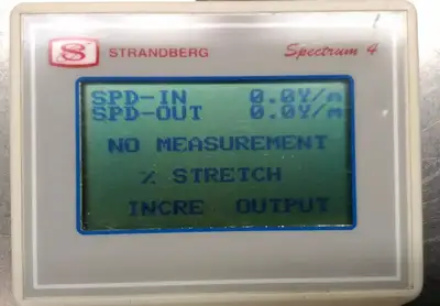 Strandberg Spectrum 4 / Type 8840 Speed/Stretch/Shrinkage Sensor Portable 2B