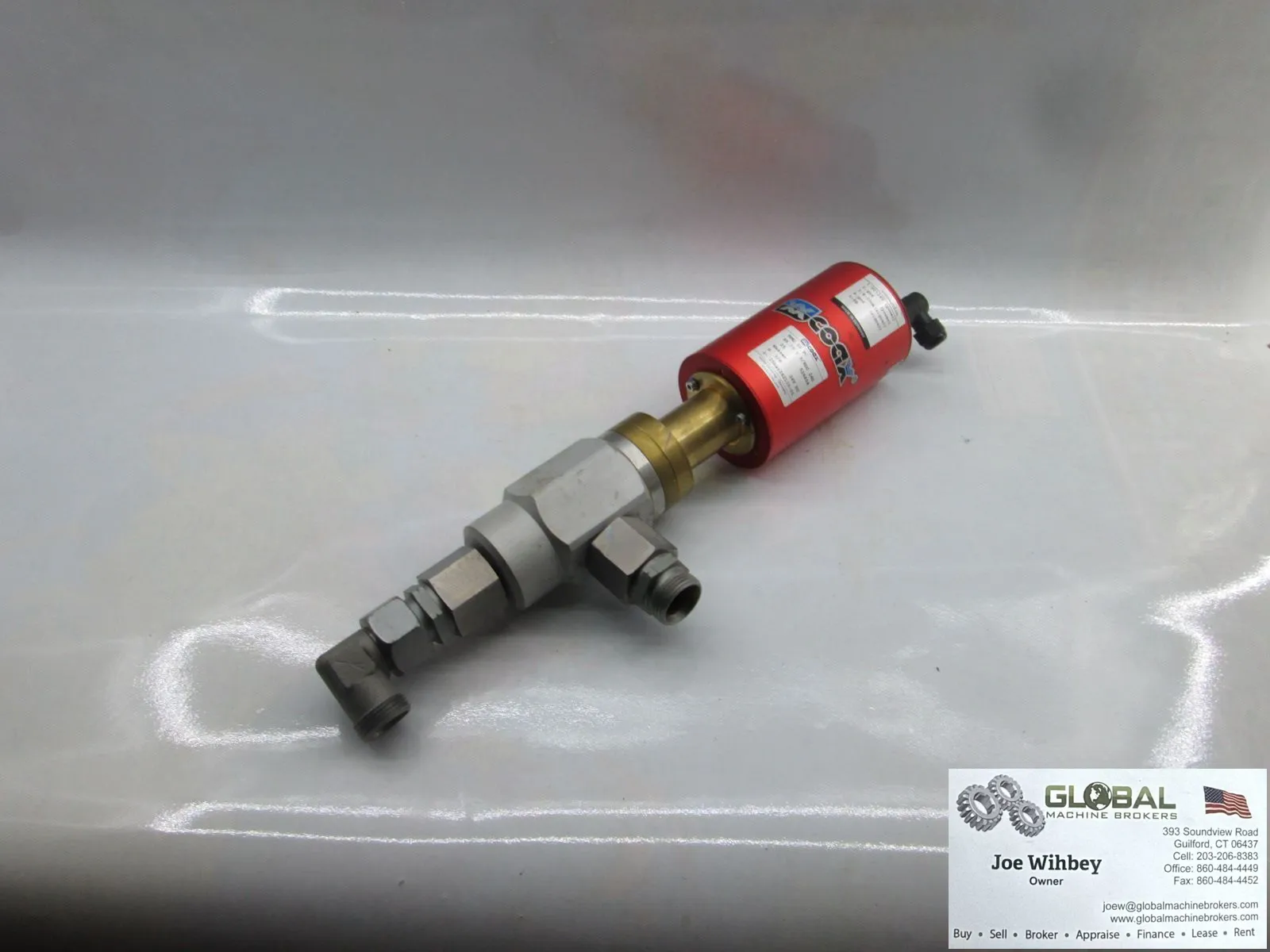 Coax RMQ10PC Inline Flow Control Valve 0-25 Bar
