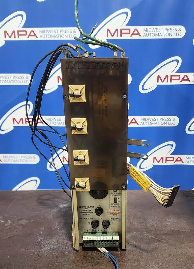 Used INDRAMAT TDM1.2-050-220/300-W0/115/220 AC Power Supplies Michigan US | Midwest Press and Automation #1275684