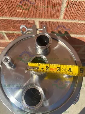 USED ALLOY PRODUCTS 16 LITER STAINLESS STEEL VESSEL 75 PSI