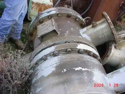 1000 sq ft krueger copper alloy shell & tube heat exchanger