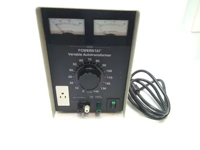 USED WERNER ELECTRIC POWERSTAT VARIABLE AUTOTRANSFORMER 1PH