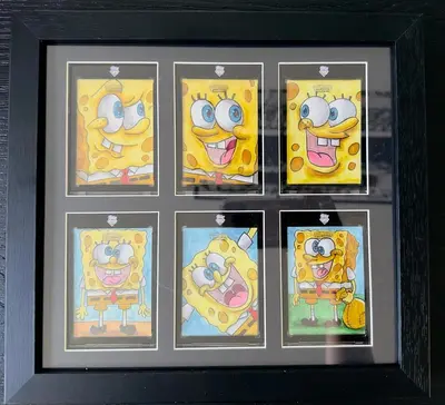 2025 Topps Chrome SpongeBob SquarePants  1/1 Sketch Card Ultimate Collection