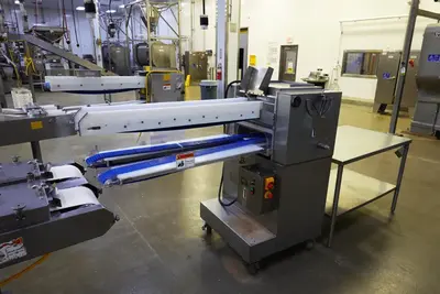EMPIRE S-180/GMP-2 Bagel Divider Former > Dual Lane Bagel Divider Former | Harvest Equipment and Fabrication Inc (3)