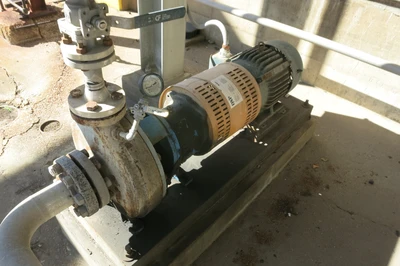 150 Gal Stainless Balance Tank w/ 15 HP Pump