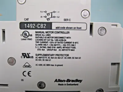 USED Allen-Bradley 1492-CB2