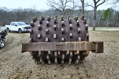 Used 2000 DOUBLE D 4 FOOT PULL BEHIND Trench Rollers Alabama US | Proxy Equipment #1385189