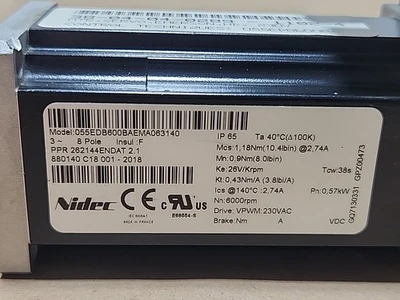 NEW Nidec 055EDB600BAEMA063140