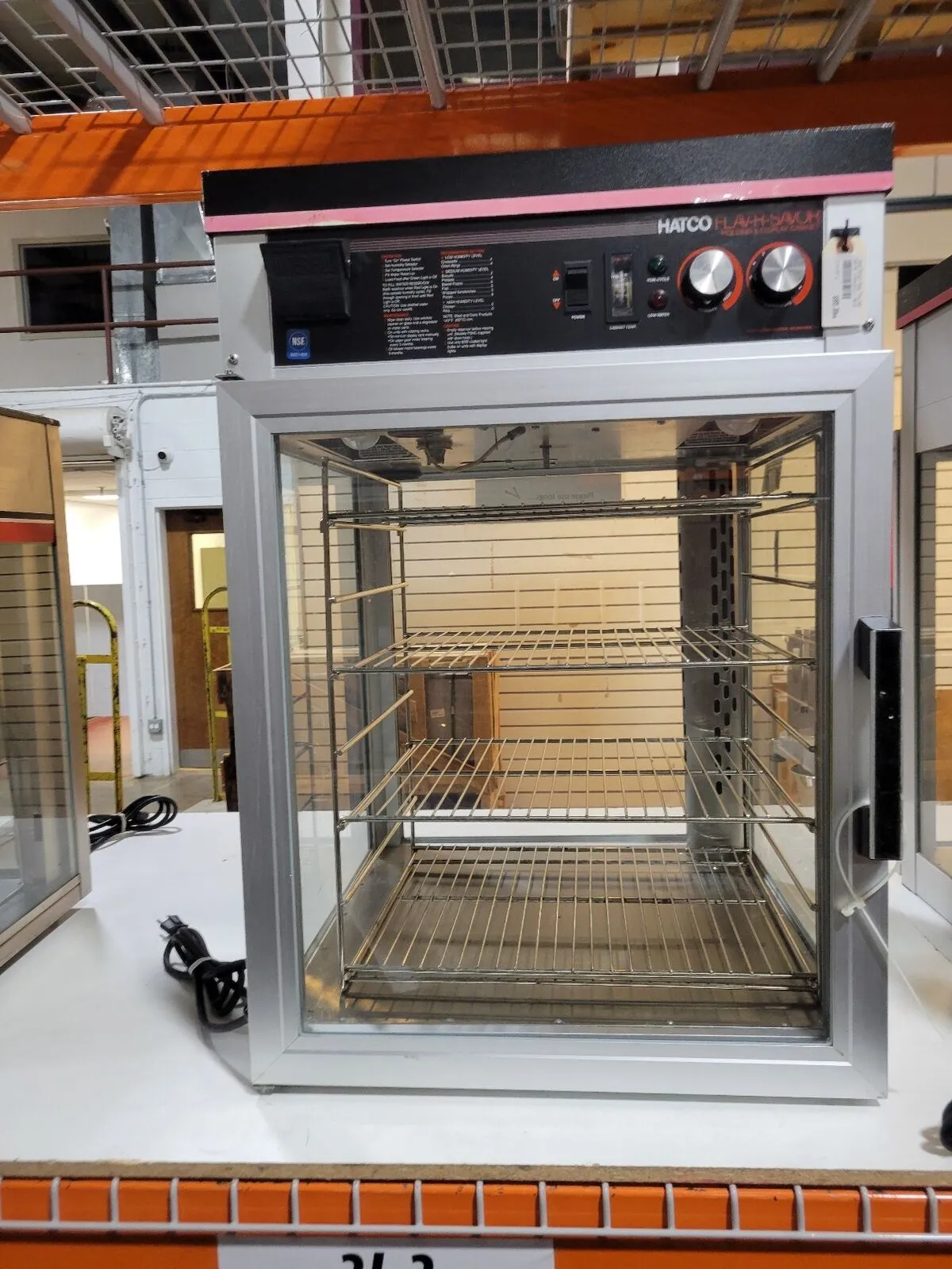 Used Rotary Pass Thru Hot  Cabinet w/Humidity - Hatco