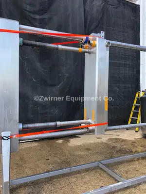 APV Model R51 Stainless Steel Heat Exchanger Frame