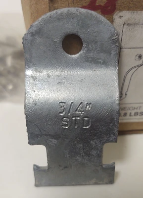 🔥(70 Sets w 25 Bolt) Strut Pipe/Conduit Clamp,  HDG RGD 3/4 Hot Dip Galvanized