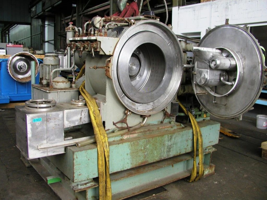 Krauss-Maffei HZ 63 peeler centrifuge, 316SS.