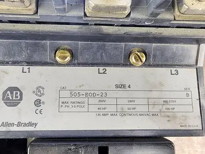 USED ALLEN-BRADLEY 505-EOD-23