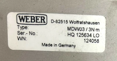 USED WEBER DS2
