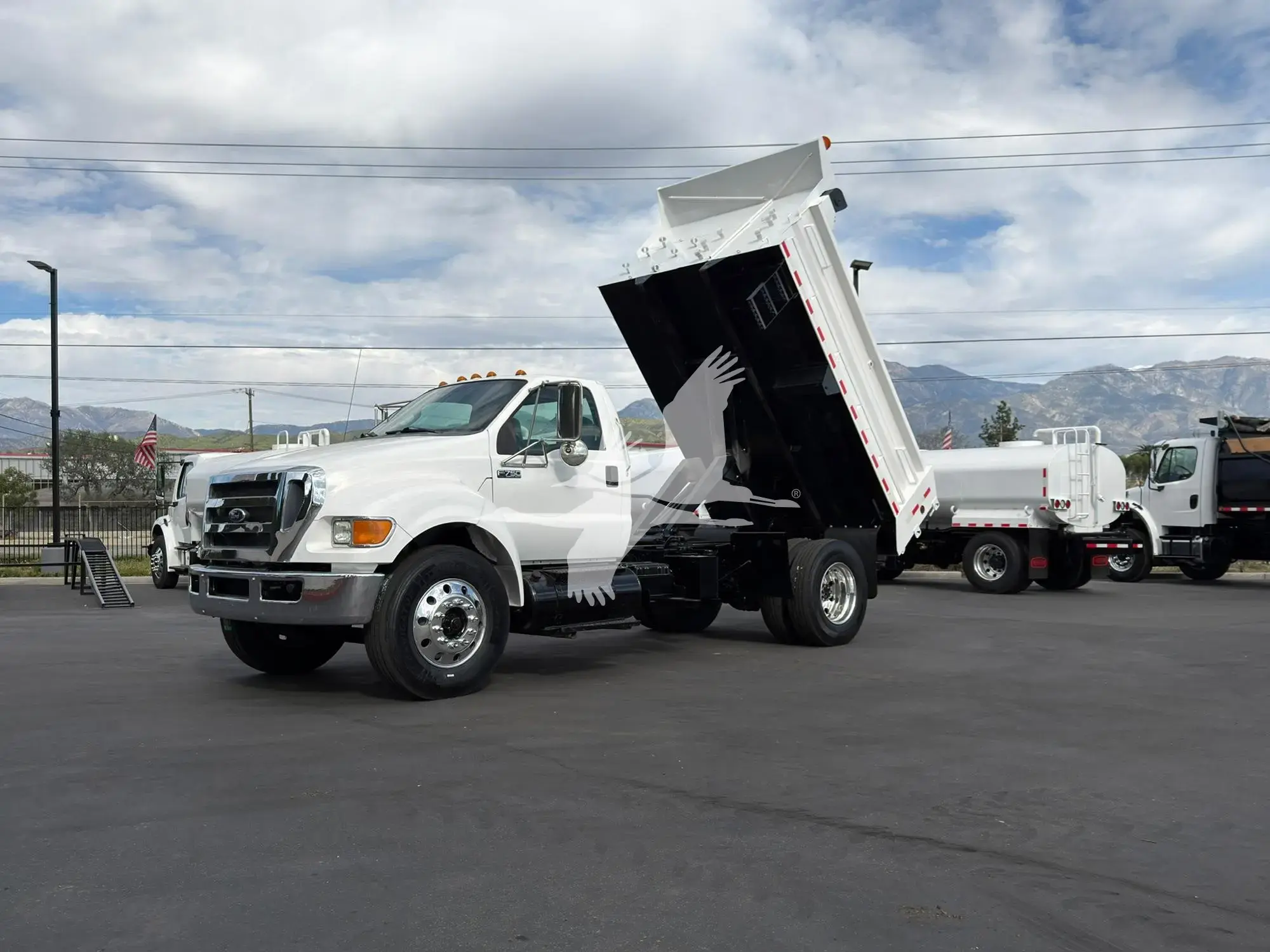 Used 2014 FORD F750 SD Dump trucks California US | Lillo Machinery #1403757