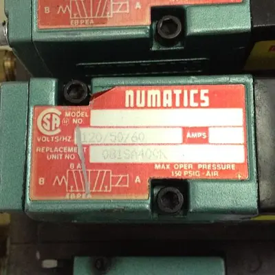 USED NUMATICS 082RS115J016W