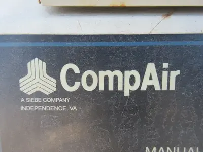 CompAir Hydrovane, rotary air compressor, 460 V Baldor motor