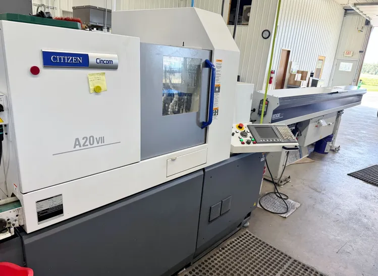 Used 2021 CITIZEN A20-VII Swiss Type Automatic Screw Machines Maryland US | Clark Machinery Sales, LLC #1405282