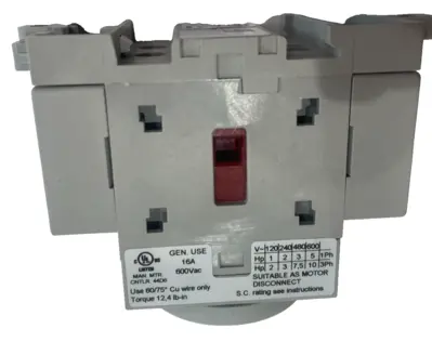 ALLEN BRADLEY 194E-A16-1753 DISCONNECTOR SWITCH SER C 194EA161753