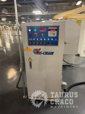 Used 2019 E-CHAIN E0T-640 DOUBLE TRIM SAW Trim Saws Ontario CA | Taurus Craco Machinery Inc #1316542