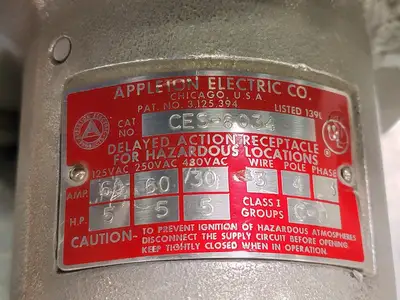 USED APPLETON CES-6034