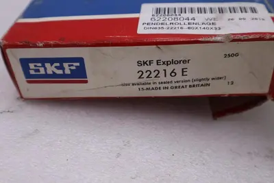NEW OPEN BOX SKF 22216 E Spherical Roller Bearing STOCK CC210