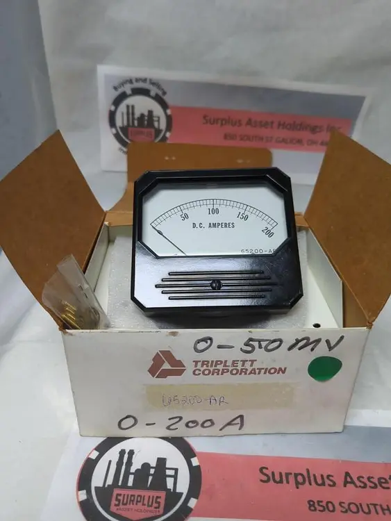 New | in-Stock TRIPLETT 65200-AR Meters - Misc Ohio US | Surplus Asset Holdings #1246845