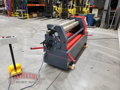 Akyapak ASM140-12/5.0 (4' x 1/4") 3 Roll Plate Bending Roll - NEW