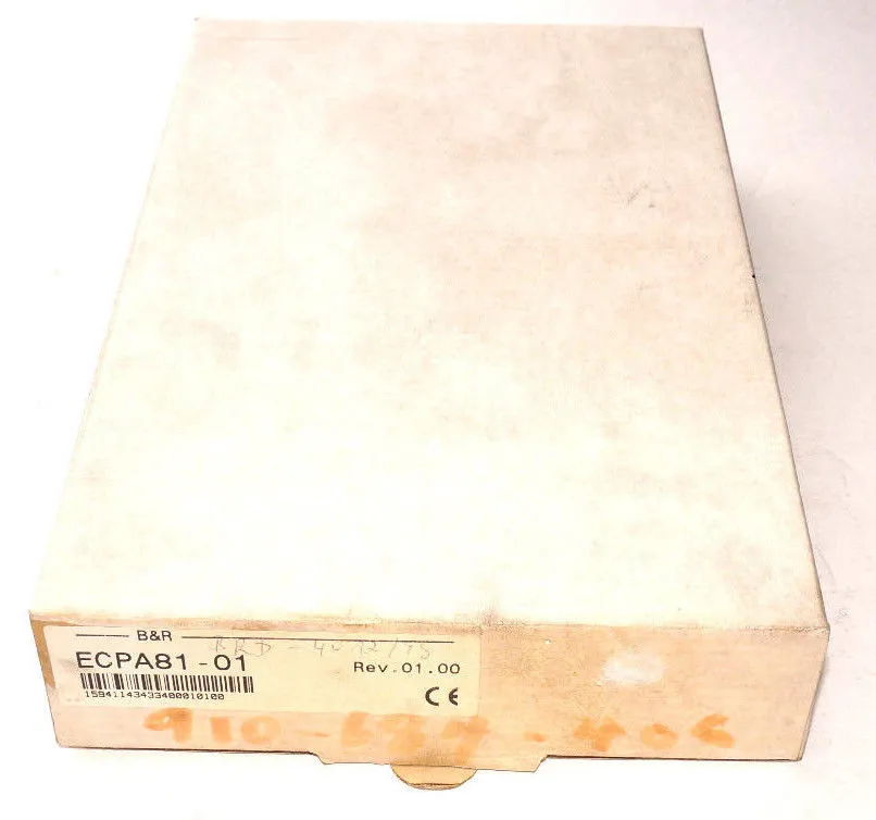 NEW B&R ECPA81-01 OUTPUT MODULE REV. 01.00 ECPA8101