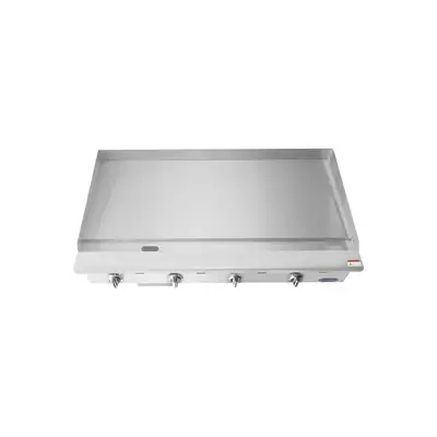 New | in-Stock Atosa New Atosa ATTG-48 HD 48'' Thermo-Griddle with Total 100,000 BTU (with 1" Griddle Plate) Commercial Flat Top Griddles Illinois US | Falcon Restaurant Supply #1375232