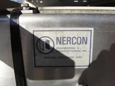 SPC6991  Accumulation Table 480" long x 72" wide Nercon rectangular bi-directional accumulation table Stainless Steel