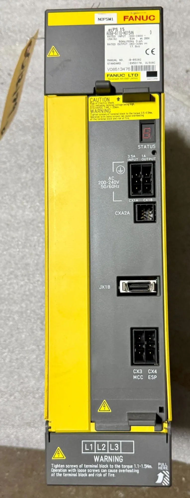 USED FANUC A06B-6110-H015#N