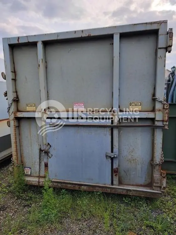 Used NORTHEAST INDUSTRIAL 40 YARD OCTAGON RECIEVER BOX Misc Recycling Pennsylvania US | US Recycling Equipment #870255