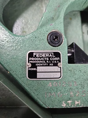 FEDERAL PRODUCTS 1330P-101-R2 Tooling | GMT (10)
