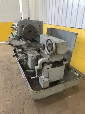 20.5" X 30" LODGE & SHIPLEY POWERTURN ENGINE LATHE, 2-1/8" HOLE: STOCK 13121